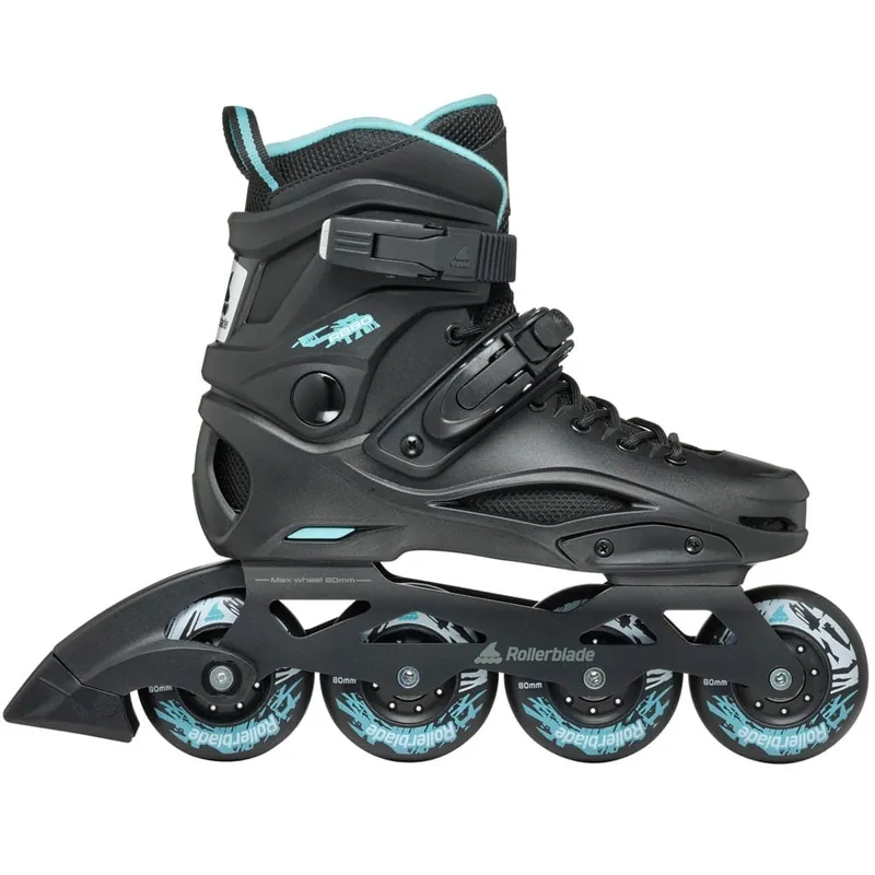 Rollerblade RB 80 W Inline Skates Black/Light Blue- 35