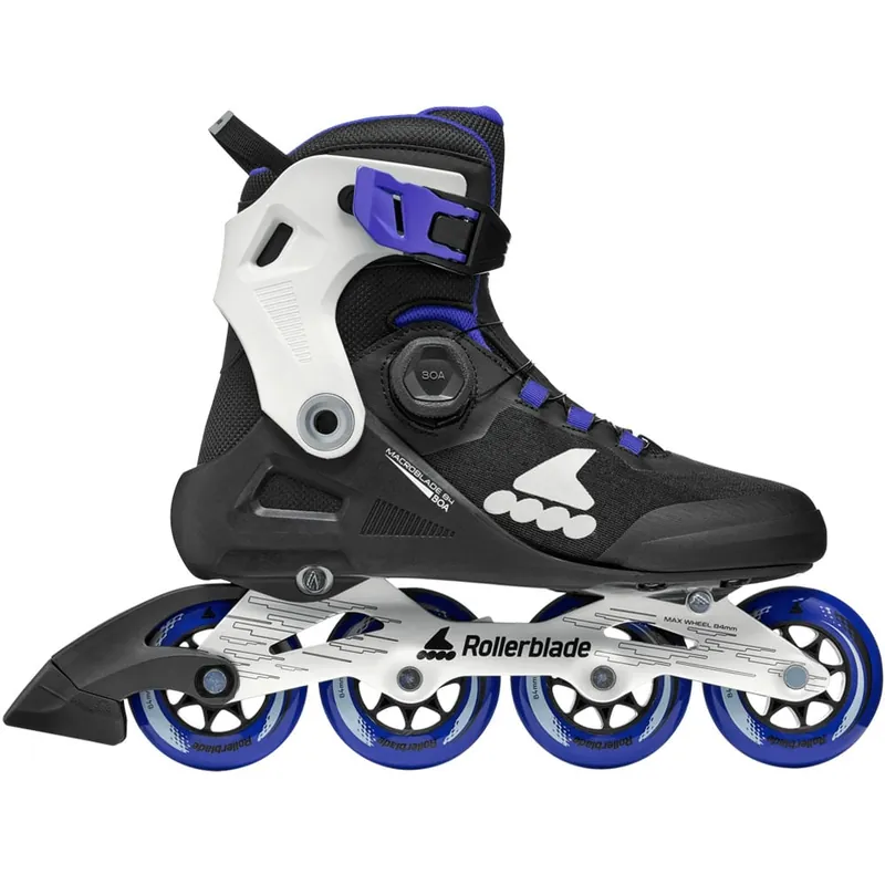 Rollerblade Macroblade 84 BOA Inliner Black/Blue/Bone White- 38/38.5