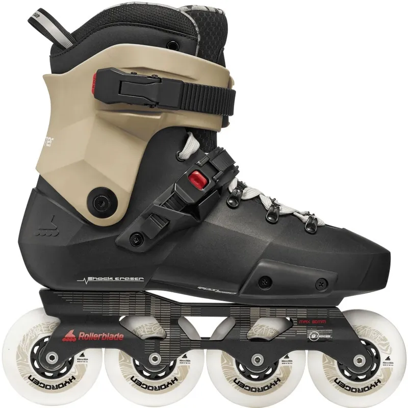 Rollerblade Twister XT Inline Skates Black/Sand/Red- 36.5/37