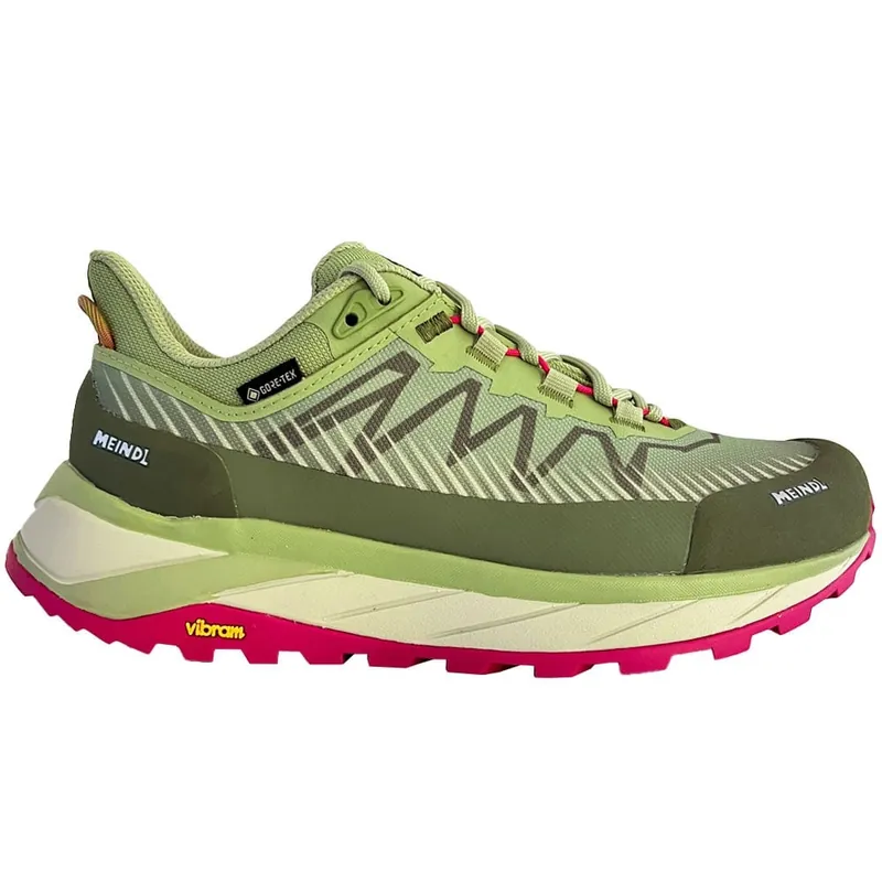 Meindl Eldora Lady GTX Trailschuhe Schilf/Magenta- 36