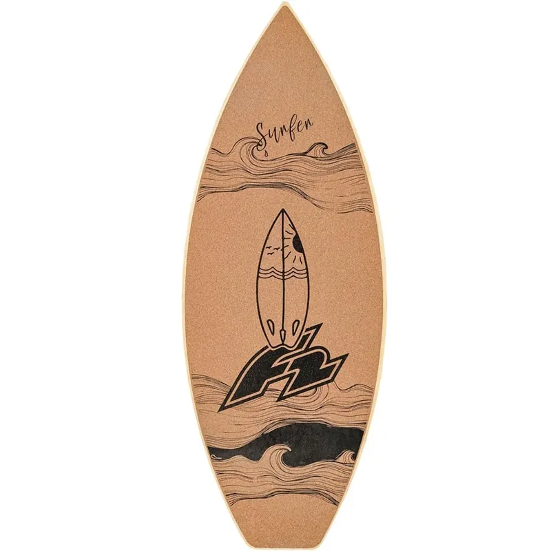 F2 Cork Balanceboard Surf 84 Balance Board Braun-