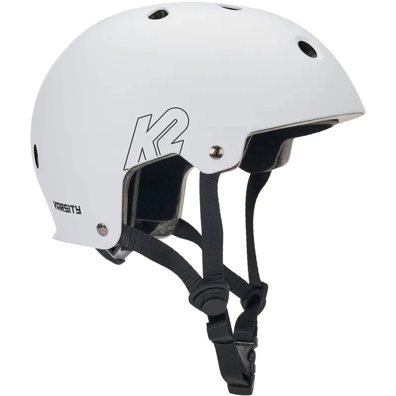 K2 Varsity Skatehelm White- M