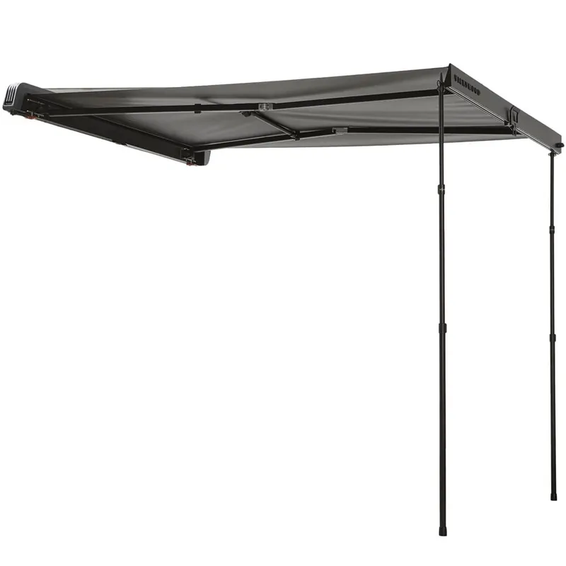 VICKYWOOD Branch Automatic 2m automatische Seitenmarkise Grau-