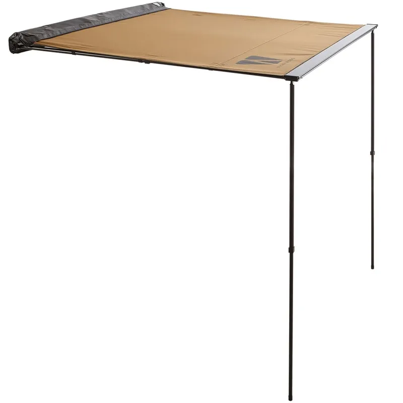 VICKYWOOD Heckmarkise 140 Automarkise Goldbraun-