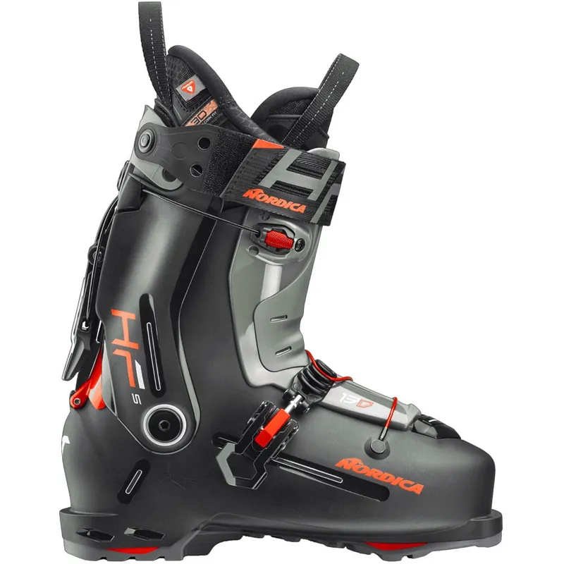 Nordica HF S 130 GW Skischuhe Black/Dark Grey/Red- 26.5 - Nur noch 1 auf Lager