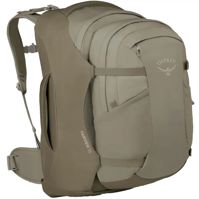 Osprey Fairview 55 Reiserucksack Sawdust/Olive Tan-