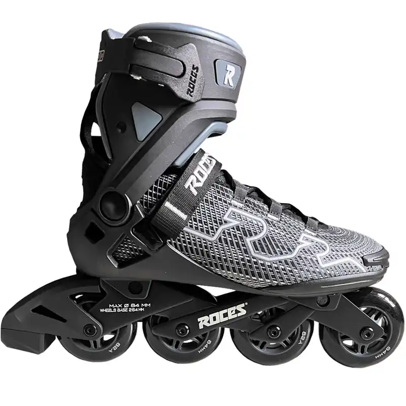 Roces R-EVO 84 Inliner Black/Asphalt- 40 - Nur noch 1 auf Lager
