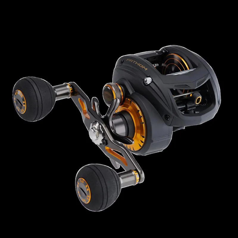 PENN Fathom Low Profile 400 Left Multirolle