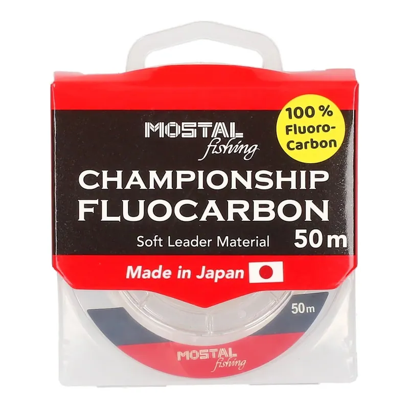 MOSTAL Championship Fluocarbon 0.28mm transparent 50m 6.20kg