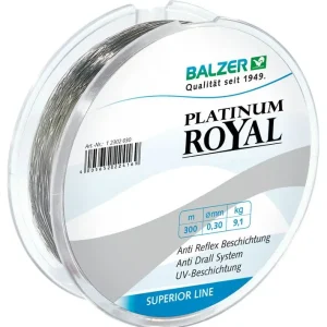 BALZER Platinum Royal 0,18mm 300m, monofile Angelschnur, mono line