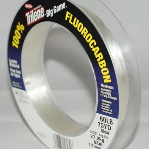 BERKLEY Big Game Fluorocarbon Leaders Clear 0.56mm 91m 13.6kg