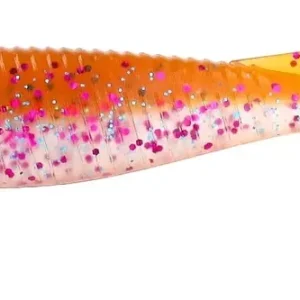 MOSTAL Taipan Zander 10cm / 8g 5 Stück Brown Clear Glitter UV-Activ