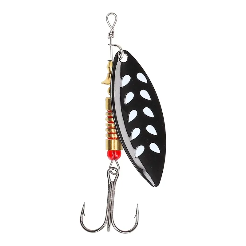 MOSTAL Slim Spin Black White-Drops 2, 5.5g/6.5cm