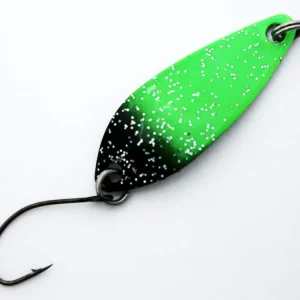 EFT Trout Dancer Spoon 4g green black glitter