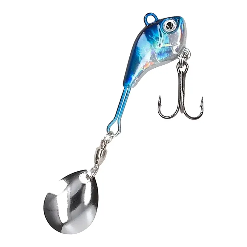 MOSTAL FASJ Blue Silver 13g Fast Action Spinjig Spinner Jigk