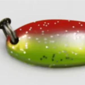 EFT Trout Dipper Spoon 3.5g red green glitter