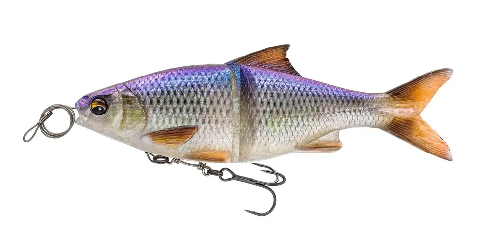 Savage Gear 3D Line Thru 17 cm 78 g Clear Blue Roach Gr. 1 - Gummifische,Twister