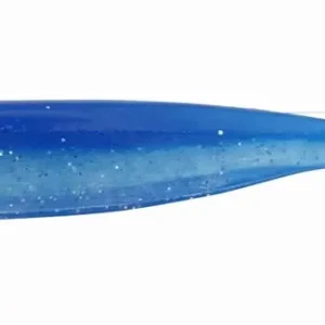 MOSTAL Taipan Shad 10.0cm Arctic Blue Glitter 6 Stück Gummifische Shads
