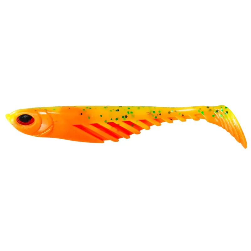 BERKLEY PowerBait Ripple Shad Bulk Packs 7 cm Firetiger 25 Stück