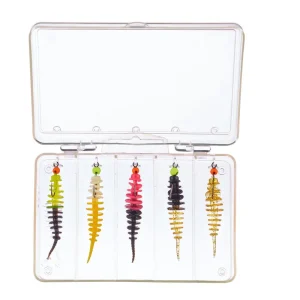 BALZER Trout Collector Sortiment mit Tungstenhaken Mix 1 Knoblauch 5cm