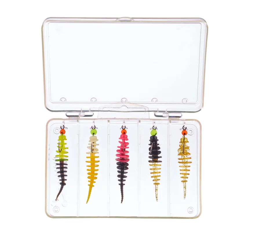 BALZER Trout Collector Sortiment mit Tungstenhaken Mix 1 Knoblauch 5cm