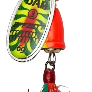 DAM EFFZETT Executor Spinner Dressed 3 Fire Shark 6.00g