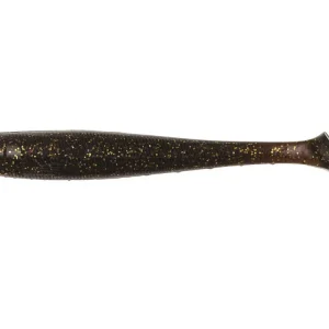 KINETIC Playmate 90mm 5g Black Glitter 1st Gummifische Softbaits