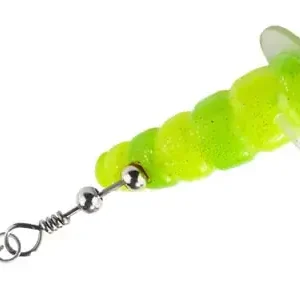 BALZER Trout Attack Killer Made mit Einzelhaken gelb-grün UV, 4cm,