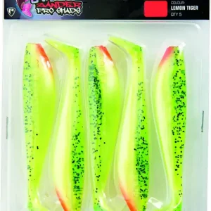FOX RAGE Zander Pro Ultra UV 10cm/4" Lemontiger x 5pc