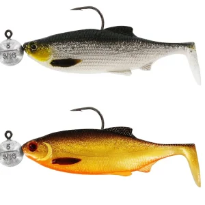 Westin Ricky the Roach 7cm R 'N R 5g #3/0 2pcs Dark Water Mix 4 - Gummifisch