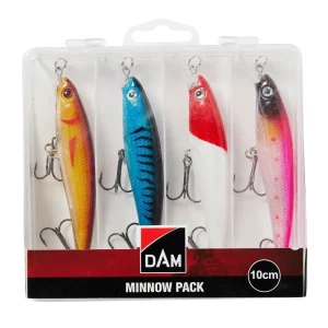 DAM Minnow Pack Inc. Box 10cm Assorted 13g