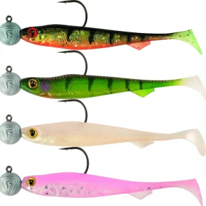FOX RAGE UV Slick Shad Loaded 9cm 7g 2/0 x 4pcs