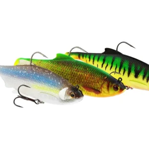 Westin Ricky The Roach Shadtail R2F 14cm 57g Sinking Firetiger Rudd - Gummifisch