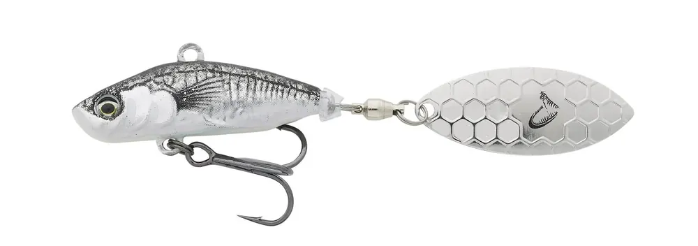 SAVAGE GEAR 3D Sticklebait Tailspin 7.3cm 13g S Black Silver
