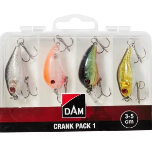 DAM Crank Pack Inc. Box 3-5cm Assorted Varied