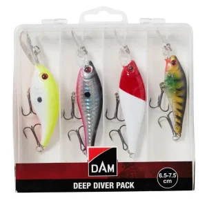 DAM Deep Diver Pack Assorted 6.50-7.50cm Varied