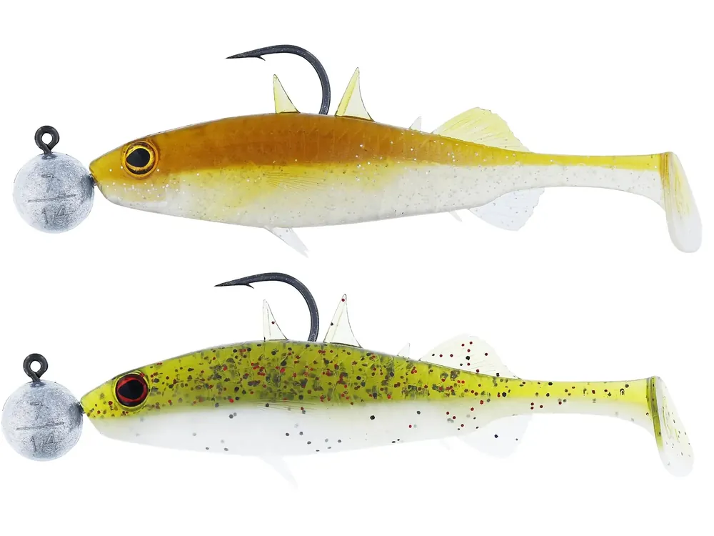 Westin Stanley The Stickleback Shadtail R 'N R 5,5cm 5g 2/0 Dark Wa - Gummifisch