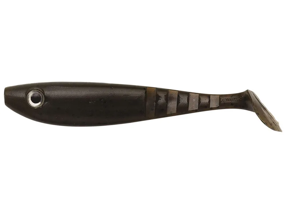 KINETIC Charmy 110mm 12g Black Ghost 1st Gummifische Softbaits