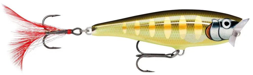 RAPALA Skitter Pop Striped Grey Shiner 5cm SP05STGS