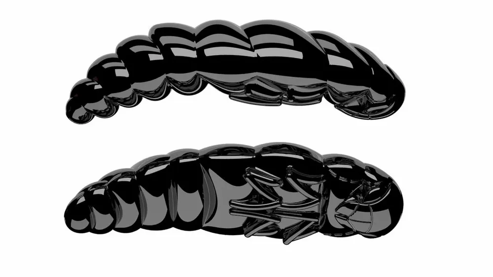 LIBRA LURES Largo 30 Cheese 040-black 12st, Forellenköder, schwimmend und aromatisiert