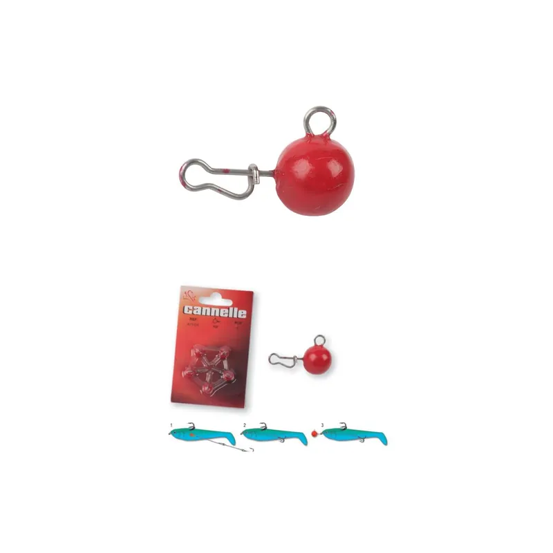 Cannelle Rundblei 12g rot 5st. 415-12