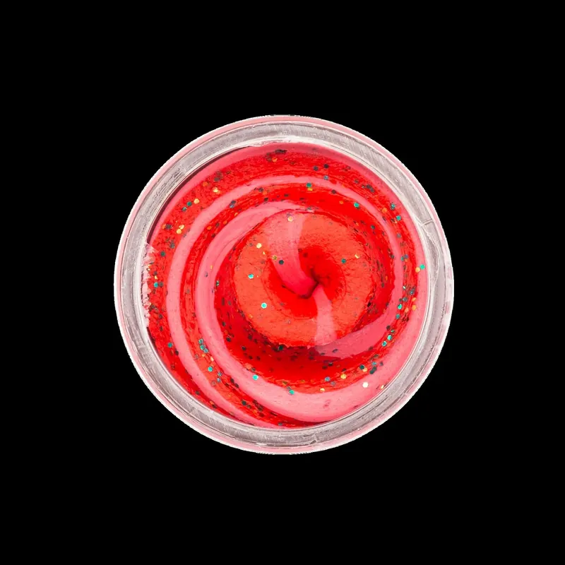 BERKLEY PowerBait Trout Bait Turbo Dough Chunky Cherry 50g