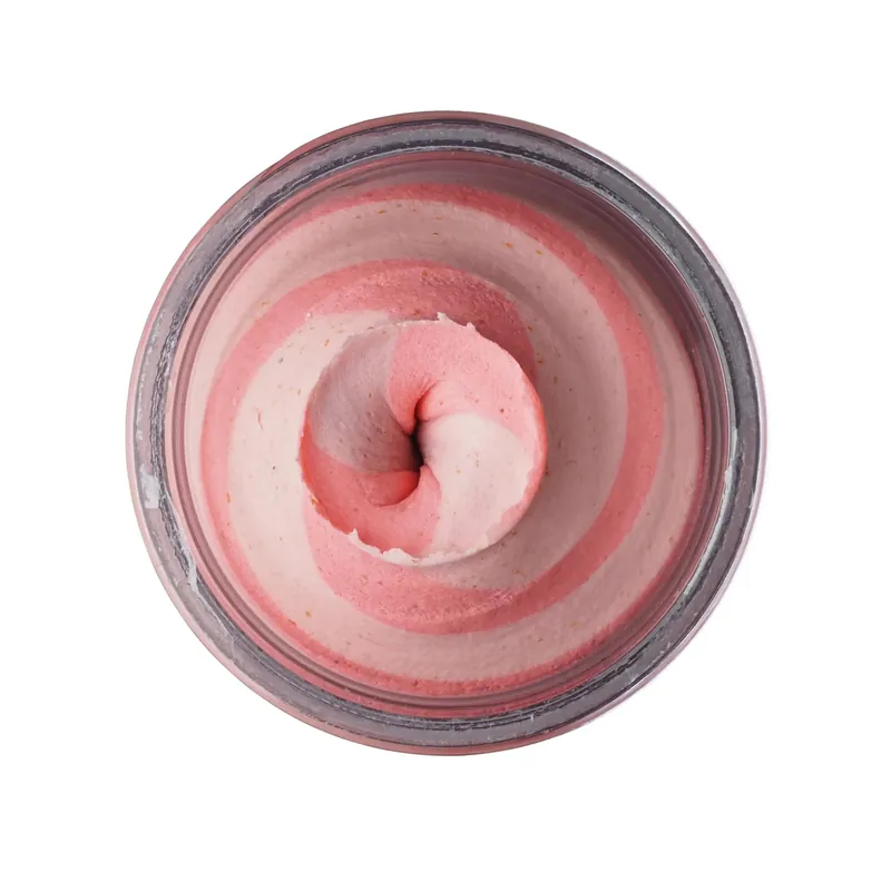 BERKLEY PowerBait Trout Dough Bait Swirls Funky Flamino
