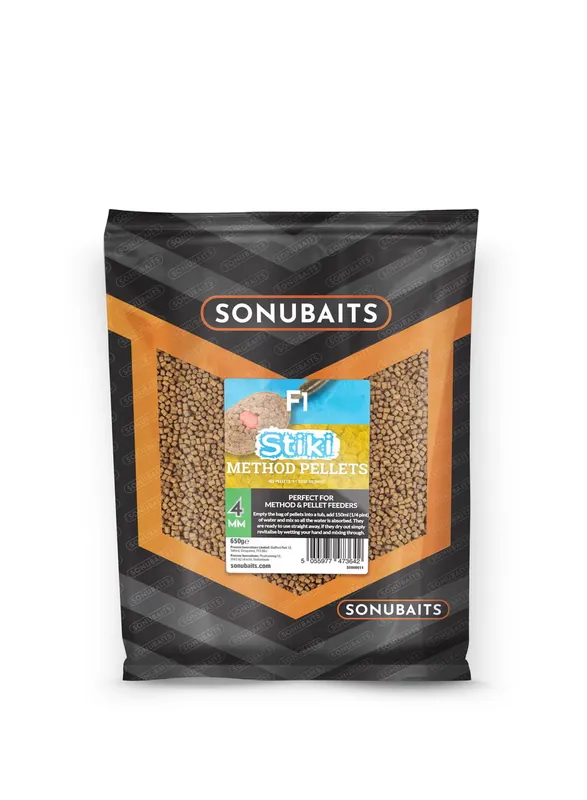 SONUBAITS Stiki F1 Feed 4mm 650G
