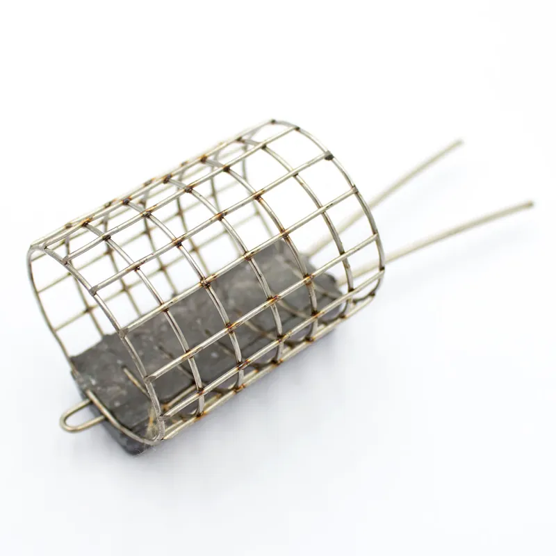Edelstahl Krallen-Futterkorb 20g M