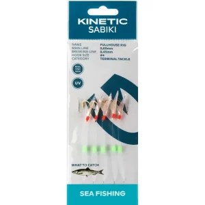 KINETIC Sabiki FullHouse #4 Fishskin Heringsvorfach