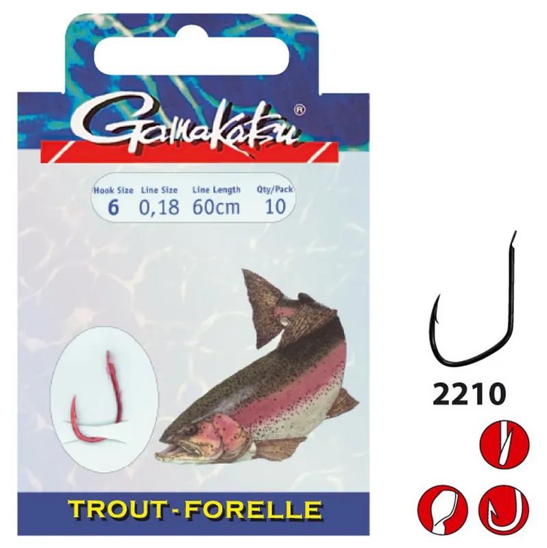 GAMAKATSU G-2210R Trout 250cm 4 0,25mm