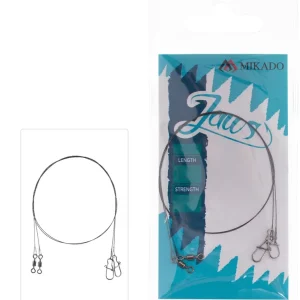 MIKADO Jaws Wolframvorfach Medium - 25cm/15Kg - 2st