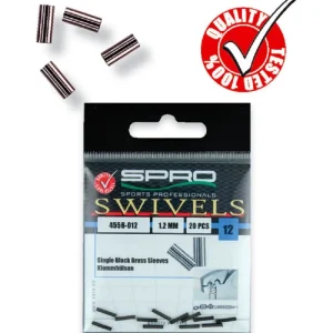 SPRO Klemmhülsen 1,2 mm 20st
