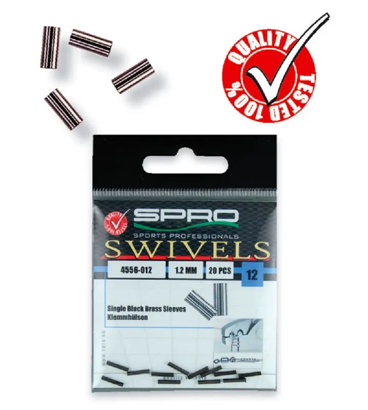 SPRO Klemmhülsen 1,2 mm 20st